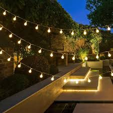 outdoor mains powered string lights off