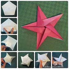 How to make an easy origami star. Pin Von Sunflower Bae Auf Origami Basteln Weihnachten Origami Weihnachten Origami Sterne