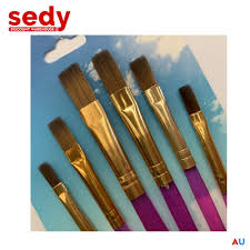 6pcs art painting brushes set acrylic