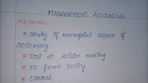 management accounting meaning and