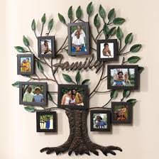 Photo Family Tree Metal Wall Art