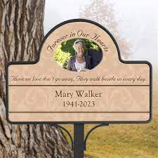 Personalized Memorial Garden Stake