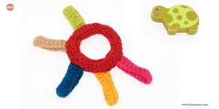 How To Make A Yarn Teether For Your Baby Free Crochet