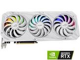 Asus ROG STRIX GeForce RTX 3080 10GB GDDR6X PCI Express 4.0 x16 ATX Video Card ROG-STRIX-RTX3080-O10G-WHITE-V2 (LHR)