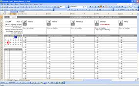 Planner Template Excel Planner Template Free