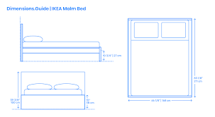 Ikea Malm Bed Frame Dimensions Drawings Dimensions Guide