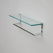 Glass Shelf With Lower Rail Rectound