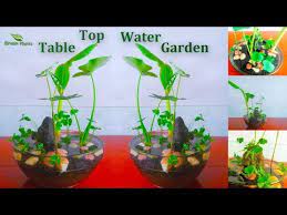 Table Top Water Garden Pond Small
