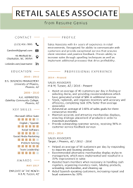 Not every finance & sales representative resume includes a professional summary, but that's generally because this section is overlooked by resume remember, you'll want to stay truthful about what skills you actually have. Retail Sales Associate Resume Sample Writing Tips Resume Genius