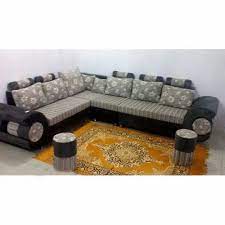 modern l shape sofa set living room at