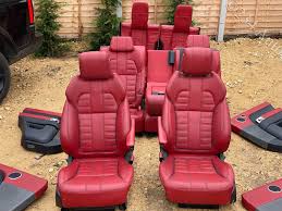 genuine range rover sport red leather