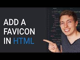 add a favicon to a in html