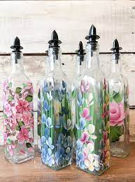 Hand Painted Bottles