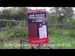 How To Clean Spectre Air Flilter Youtube