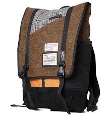 harris tweed slash backpack