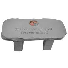 Personalized Photo Garden Bench With