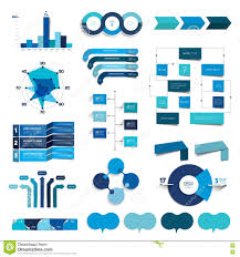 Collection Of Charts Graphs Flowcharts Infographics In