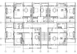 Residential Building Dwg Free Cad