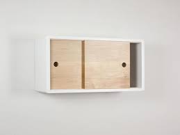 Minimalist Floating Shelf With Sliding