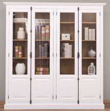 country style display cabinet white