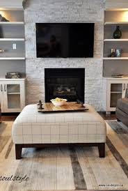 Ceramic Tile Fireplace Surround
