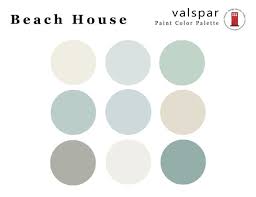 Beach House Color Palette Valspar Paint