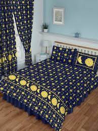 King Size Duvet Cover Set Sun And Moon