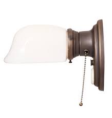 Brass Pull Chain Wall Sconce Rejuvenation