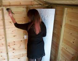 how to insulate your shed insulating