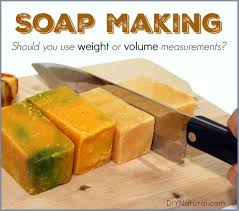 soap making series weight merements