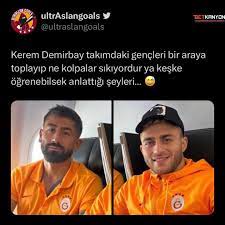 Barış, Kerem Demirbay'ı “Dayııı” yazarak paylaşmıştır. 😂 #Galatasaray  #ultrAslan #ultrAslangoals #Cimbom #KeremDemir... | Instagram