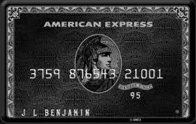 american express centurion black card