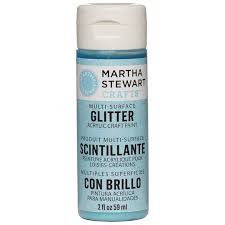 Martha Stewart Crafts Multi Surface Glitter Acrylic Craft Paint