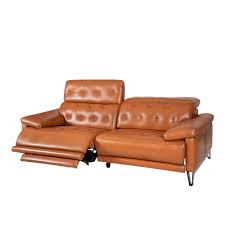 power recliner 2 seater leather sofa
