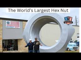 the world s largest hex nut you