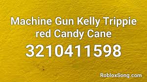 Roblox jailbreak hd wallpaper new tab themes. Machine Gun Kelly Trippie Red Candy Cane Roblox Id Roblox Music Codes