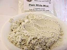 plain white mica powder cosmetic grade