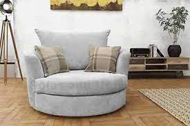 round swivel cuddle sofas chairs in
