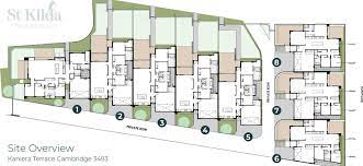 St Kilda Townhouses The Plans