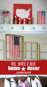 Here's how some of our favorite designers decorate with a whole range of watery hues. She S Crafty Patriotic Home Decor