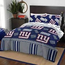 New York Giants Nfl Rotary Queen Bed In