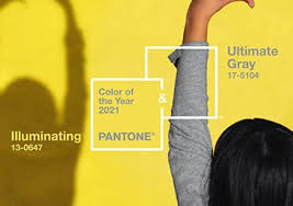 Designing with our polyester textile system gives you the ability to stretch your color gamut, balancing bold and bright with neutral and classic. Pantone Reveals Color Of The Year 2021 Pantone 17 5104 Ultimate Gray And Pantone 13 0647 Illuminating Pantone
