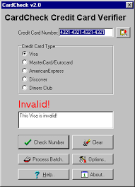 Pl/sql function example to validate credit card number and its type in oracle the following function takes an argument as credit card number and then validates the number using luhn algorithm and returns its type. Credit Card Verification Check Verify Credit Cards