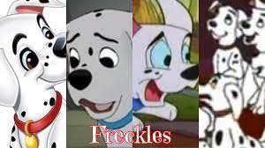 Freckles (101 Dalmatians) | Evolution In Movies & TV (1961 - 2003) - YouTube