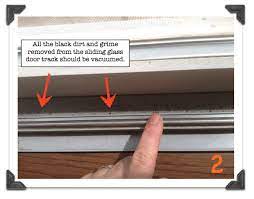 how to adjust a sliding glass door