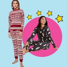 Snowflakes knit family matching christmas pajamas. Christmas Pyjamas For Women 17 Best Pairs Of Festive Pjs