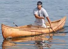 What did Native Americans call a canoe?