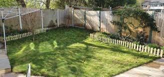 Forest Garden Timber Picket Fence Style