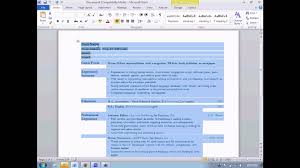 Resume CV Cover Letter  microsoft word      resume template     Gfyork com
