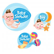 You'll find some great free round baby shower labels for gifts you want to give out at this event. Free Vector Baby Shower Labels Collection